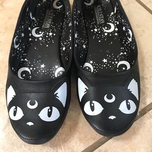 Killstar Cat Flats